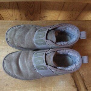 UGG Neumel ll Graphic Tan Womens Y2K Fashion Athleisure Chukka Boots Size 7